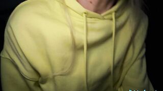 She said she loves her boyfriend LOL - Public Porn FULL SCENE