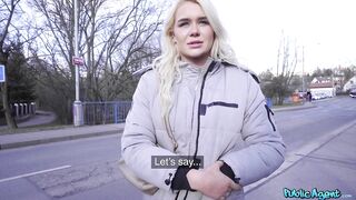 Public Porn - Curvy British Blonde with Blue Eyes Fucks my Friend