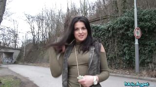 Public Porn - Outdoor Orgasms as brunette babe cums over and over on big dick