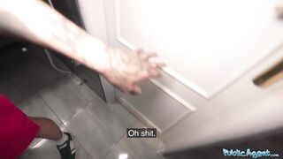 Public Porn - I fucked a Pizza delivery girl in restaurant toilets