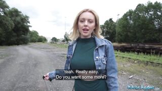 Public Porn Big ass big tits blonde Ruby Lee public sex pov blowjob