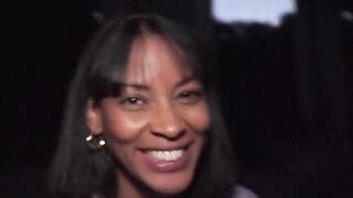 Public Porn FULL SCENE - Latina babe with nice tits gets an creampie at night under a bridge