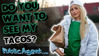 Public Porn Do you want to see my tacos porn parody 18 year old sexy waitress