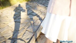 Public Porn Big dick POV blowjob and outdoor sex with small tits Ara Mix