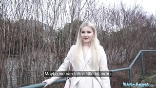 Public Porn Hot Blonde from California Sucks and Fucks a Huge European Cock