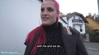 Public Porn Curvy Tattooed Babe with Massive Tits Fucked in a Basement