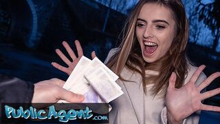 Public Porn French Babe Alba Lala Shows Off Her Small Tits on the Street