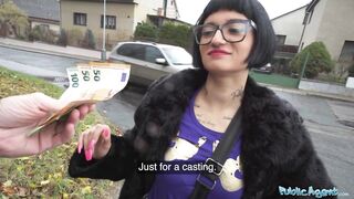 Public Porn French babe Candy Scott has her wet pussy filled by a big dick