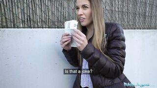 Public Porn Eveline Dellai fucks a stranger for his casino winnings