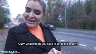 Public Porn Alexxa Vice’s Big Tits and Tight Leather Trousers