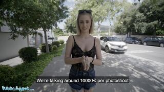 Public Porn Cute Spanish Blonde Lya Missy Fucked in the Forest