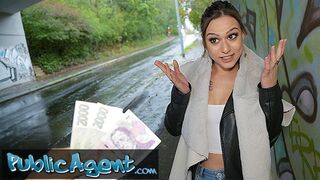 Public Porn Cutie with an outrageously sexy body fucks a stranger