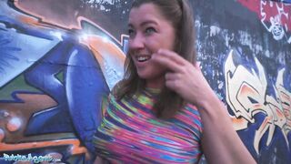 Public Porn Elisa Tiger Fucked Doggystyle Below Highway