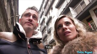 Public Porn Worldclass Wifey Fucks a Stranger while her Husband Waits Outside