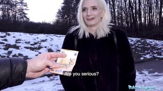 Public Porn Pretty skinny student receives facial in cheap Czech hotel