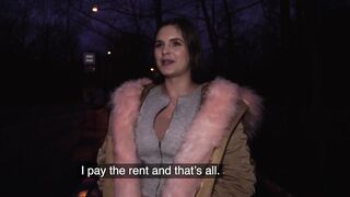 Public Porn Curvy Natural Body Student with Big Natural Boobs Outdoor Fucking