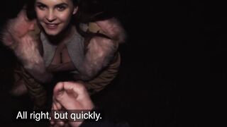 Public Porn Curvy Natural Body Student with Big Natural Boobs Outdoor Fucking