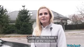 Public Porn Blonde MILF with Big Boobs Fucks a Stranger for Cash