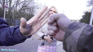 Public Porn British tourist Gina Varney sucks Czech dick