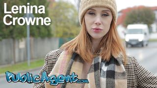 Public Porn Redhead Brit Lenina Crowne fucks for posh villa