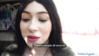 Public Porn Cash tempts busty American Amilia Onyx to fuck