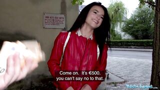 Public Porn Rip my nylons and fuck my pussy hard outside