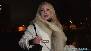 Public Porn Sexy blondes tight shaven pussy filled with cum