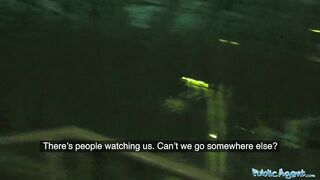 Public Porn Cheating big boobs Brit deepthroats thick cock on holiday