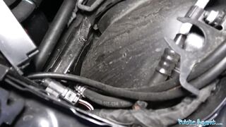 Public Porn Coco Kiss Fix My Car and Fuck My Pussy