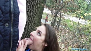 Public Porn Amirah Adara Fucks a stranger while her BF waits