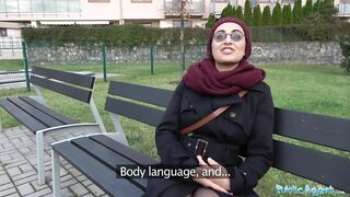 Public Porn Afghan beauty pays to fuck a big cock