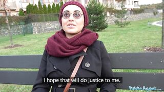 Public Porn Afghan beauty pays to fuck a big cock