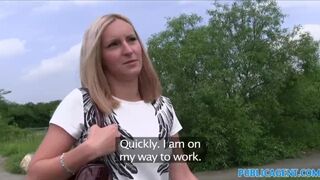 PublicPorn Amazing natural boobs bounce as she rides cock