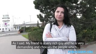 PublicPorn Hot babe sucks and fucks for cash