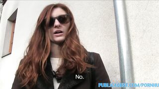 PublicPorn Naughty redhead fucked hard outdoors