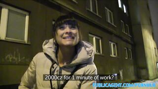 PublicPorn Hot Czech babe fucks guy in garage