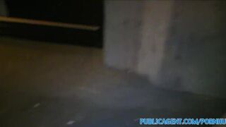 PublicPorn Sexy young babe takes his cum in her mouth