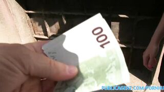 PublicPorn Blonde fucks a stranger in underground car park