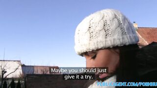 PublicPorn Mia fucks a fan in his car for cash