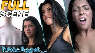 Public Porn Full Scene - 18 year old student takes my cum while her boyfriend waits outside