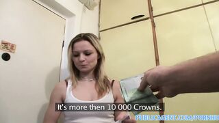 PublicPorn Lonely and sucking cock for rent money