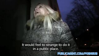 PublicPorn Hot blonde fucking a big fat cock