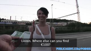PublicPorn Big boob brunette fucked outside in public
