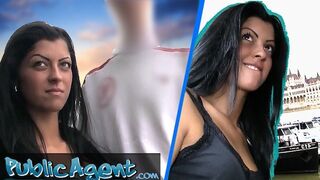 PublicPorn Beautiful brunette fucked in hotel as her bf waits outside