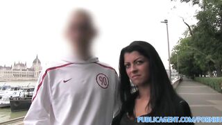 PublicPorn Beautiful brunette fucked in hotel as her bf waits outside