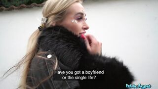 Public Porn - dancer coming home from work early morning gets a surprise tip