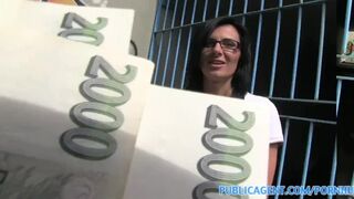 PublicPorn Laura is fucked hard at the bottom of the public stairwell