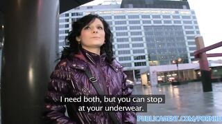 PublicPorn HD Tight white jeans girl is fucked in a hotel