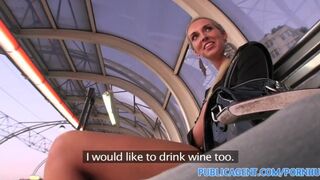 PublicPorn Long legged blonde fucked in the bushes