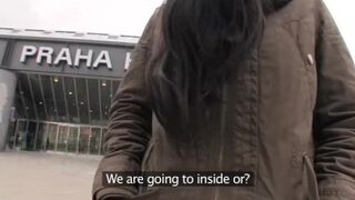 PublicPorn Homeless girl gets fucked to pay for hotel